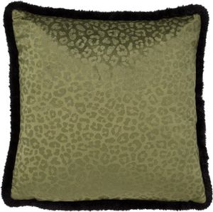 Kussen Cheeta groen