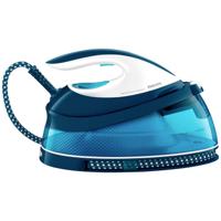 Philips Home PerfectCare Compact GC7840/20 Stoomstrijkstation 2400 W Blauw-wit - thumbnail