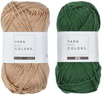 Yarn and Colors Shower Pouf Haakpakket 088 Forest