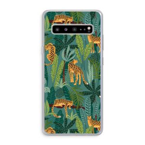 Luipaard 2: Samsung Galaxy S10 5G Transparant Hoesje