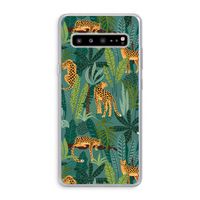 Luipaard 2: Samsung Galaxy S10 5G Transparant Hoesje Luipaard 2: Samsung Galaxy S10 5G Transparant Hoesje