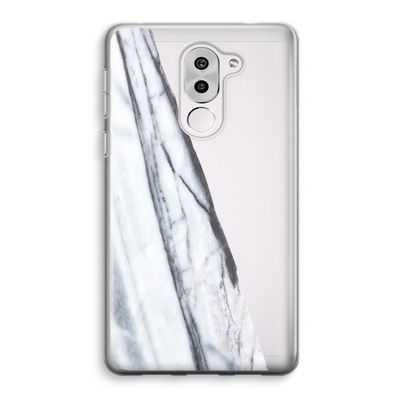 Gestreepte marmer: Honor 6X Transparant Hoesje