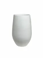 Vaas petra d23h35cm wit