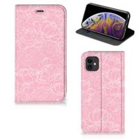 Apple iPhone 11 Smart Cover White Flowers