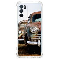 OPPO A16 | A16s | A54s Anti-shock Hoesje met foto Vintage Auto