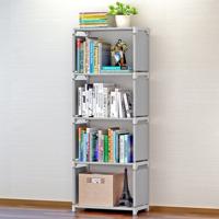 Kinderen boekenplank opslag Shelve boek rack boekenkast voor huis meubilair (grijs)
