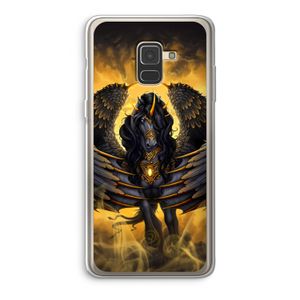 Pegasus: Samsung Galaxy A8 (2018) Transparant Hoesje