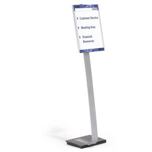 Durable INFO SIGN STAND A3 - 4813 Informatiezuil DIN A3 280 mm x 36 mm x 125 mm x 80 mm 1 stuk(s)