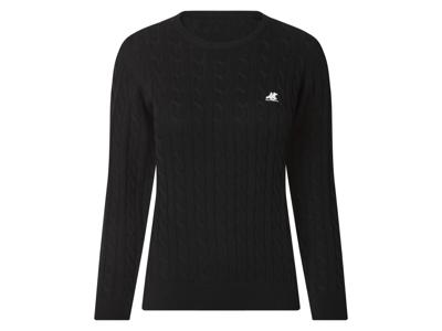 esmara Gebreide dames trui (Zwart, S (36/38))