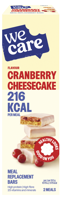 Wecare Cranberry Cheesecake Meal Replacement Bars