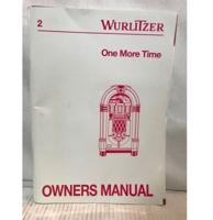 Wurlitzer One More Time Service Manual - CD Jukebox Older Version - Pre-owned Wurlitzer One More Time Service Manual - CD Jukebox Older Version - Pre-owned