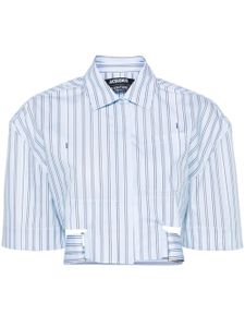 Jacquemus chemise La Chemise Cabri Bari - Bleu