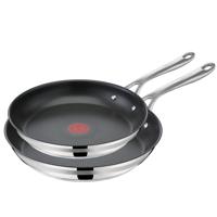 Tefal Jamie Oliver Koekenpan 2 delig 24/28cm E310S234 - thumbnail