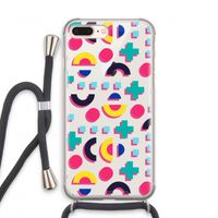 8-bit N°2: iPhone 7 PLUS Transparant Hoesje met koord
