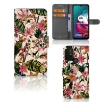 Motorola Moto G10 | G20 | G30 Hoesje Flowers Motorola Moto G10 | G20 | G30 Hoesje Flowers