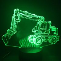 3D LED LAMP - Hitachi Mobiele Kraan - thumbnail