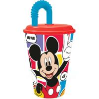 Beker met Rietje Mickey Mouse CZ11364 430 ml