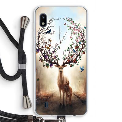 Seasons Change: Samsung Galaxy A10 Transparant Hoesje met koord