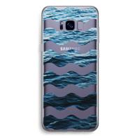Oceaan: Samsung Galaxy S8 Plus Transparant Hoesje