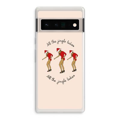 Jingle Ladies: Google Pixel 6 Pro Transparant Hoesje