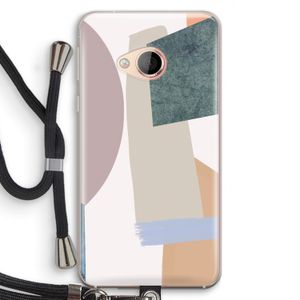 Lindo: HTC U Play Transparant Hoesje met koord