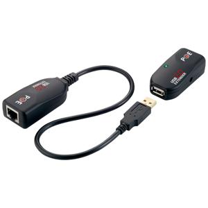 LogiLink UA0207 Extender (verlenging) USB 2.0 via netwerkkabel RJ45 50 m