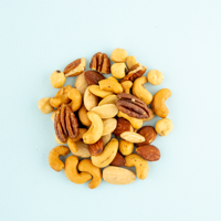 Notenmix gebrand ongezouten (bio) 400 gram