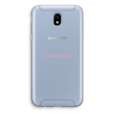 kwetsbaar: Samsung Galaxy J5 (2017) Transparant Hoesje