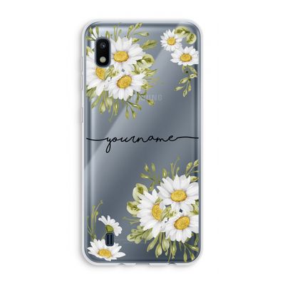 Daisies: Samsung Galaxy A10 Transparant Hoesje