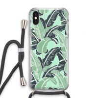 This Sh*t Is Bananas: iPhone XS Transparant Hoesje met koord