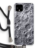 Maanlandschap: Pixel 4 Transparant Hoesje met koord