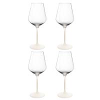 VILLEROY & BOCH - Manufacture Rock Blanc - Witte wijnglas 0,38l Set/4