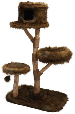 Klimboom pinus 136cm bruin - Gebr de boon