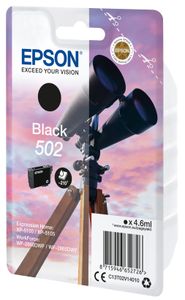 Epson 502 4.6ml 210pagina's Zwart inktcartridge