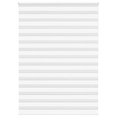 VidaXL Zebra rolgordijn 165x230 cm stofbreedte 160,9cm polyester wit