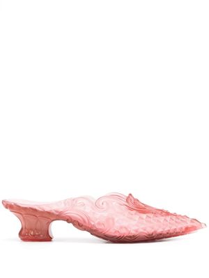 Y/Project x Melissa mules Court 40 mm - Rose