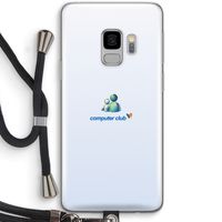 MSN: Samsung Galaxy S9 Transparant Hoesje met koord