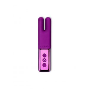 Le Wand - Le Wand Deux Compacte Dubbele Motor Vibrator Paars