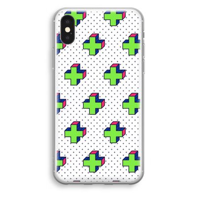 8-bit N°10: iPhone XS Transparant Hoesje
