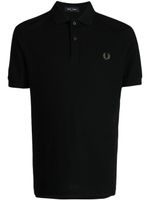 Fred Perry polo en coton à logo brodé - Noir - thumbnail