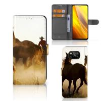 Xiaomi Poco X3 | Poco X3 Pro | Telefoonhoesje | Met pasjeshouder | Design Cowboy