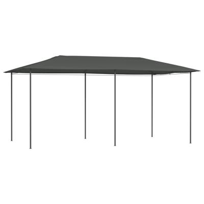 Prieel 160 g/m² 2,98x5,3x2,59 m antracietkleurig