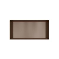 Hotbath &More Inbouwnis - 30 x 60 x 10 cm - Frameless - Tuscan Bronze