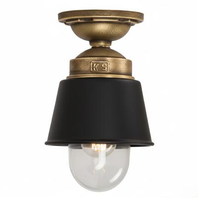 Kostas Brass Plafondlamp Zwart/Brons Kostas Brass Plafondlamp Zwart/Brons
