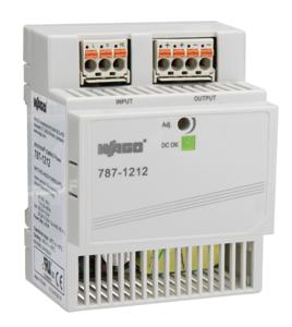 WAGO 787-1212 DIN-rail netvoeding 24 V 2.5 A 60 W Aantal uitgangen: 1 x Inhoud: 1 stuk(s)