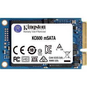 Kingston 512 GB mSATA SSD harde schijf SATA 6 Gb/s Retail SKC600MS/512G