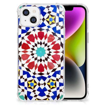 iPhone 14 Anti-Shock Hoesje Mozaïek iPhone 14 Anti-Shock Hoesje Mozaïek