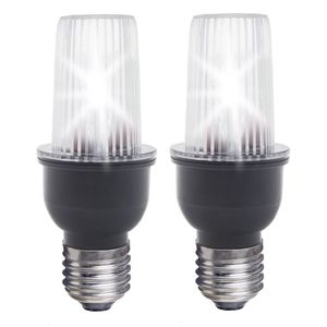 Set van 2x stuks stroboscoop lampen discolampen LED met E27 fitting 230V