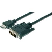 ASSMANN Electronic AK-330300-030-S video kabel adapter 3 m HDMI DVI-D Zwart - thumbnail