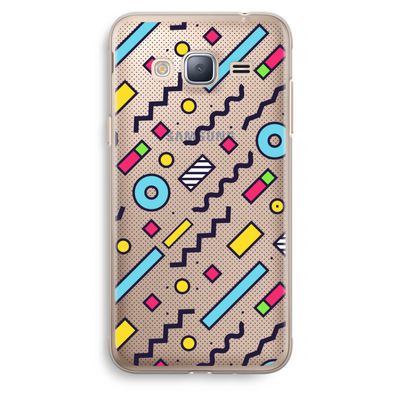 8-bit N°8: Samsung Galaxy J3 (2016) Transparant Hoesje